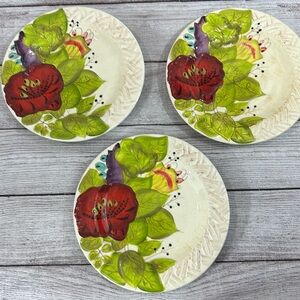 Pier 1 Chelsea Dessert Plates set of 3